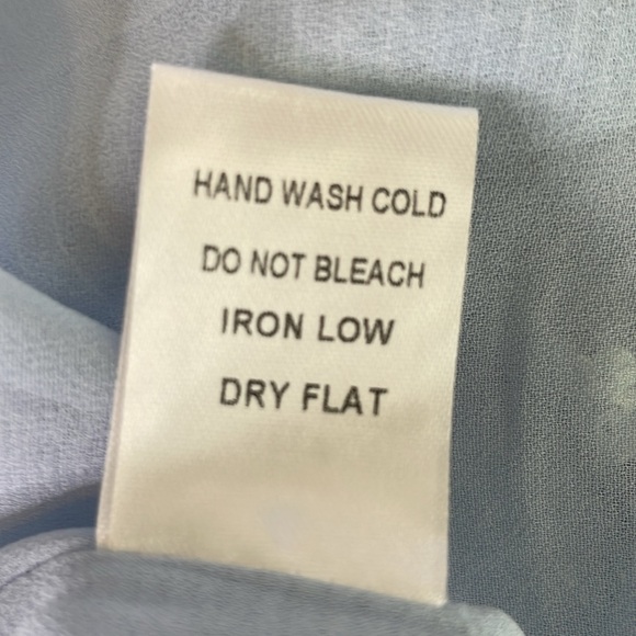 Mable Viva Las Vegas Sequin Wrap Mini Dress Light Blue Size Medium NWT - Picture 12 of 15